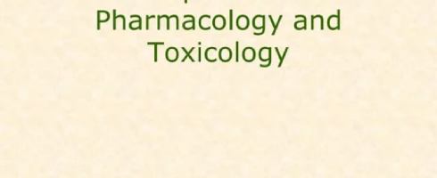 Pharmacology and Toxicology